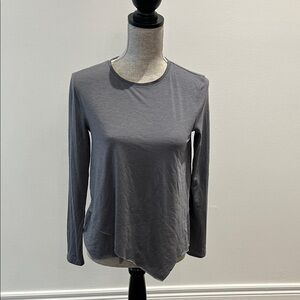 lululemon athletica Charcoal Long Sleeve Top